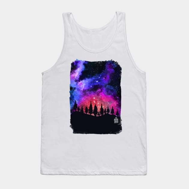 Galaxy Art Tank Top by MiltonVilasB